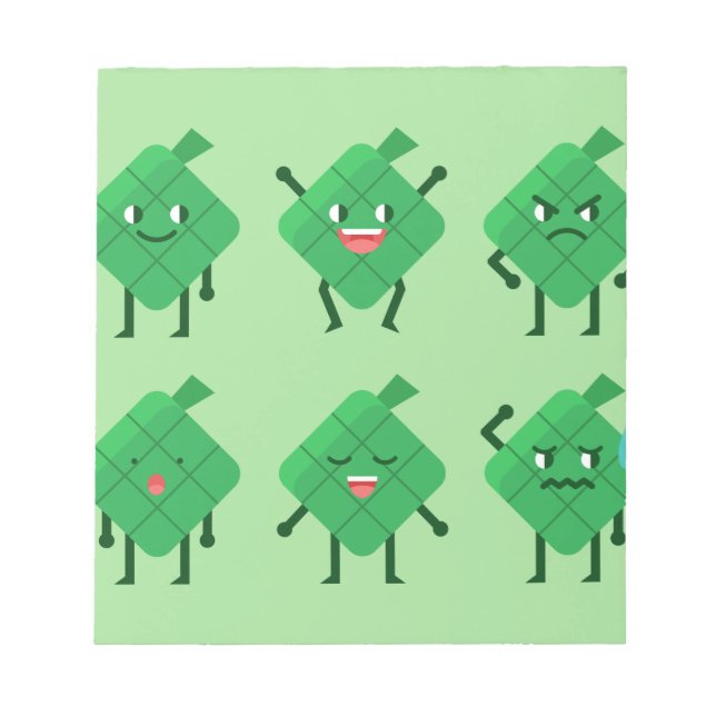 Bloc De Notas kawaii Ketupat (Frente)