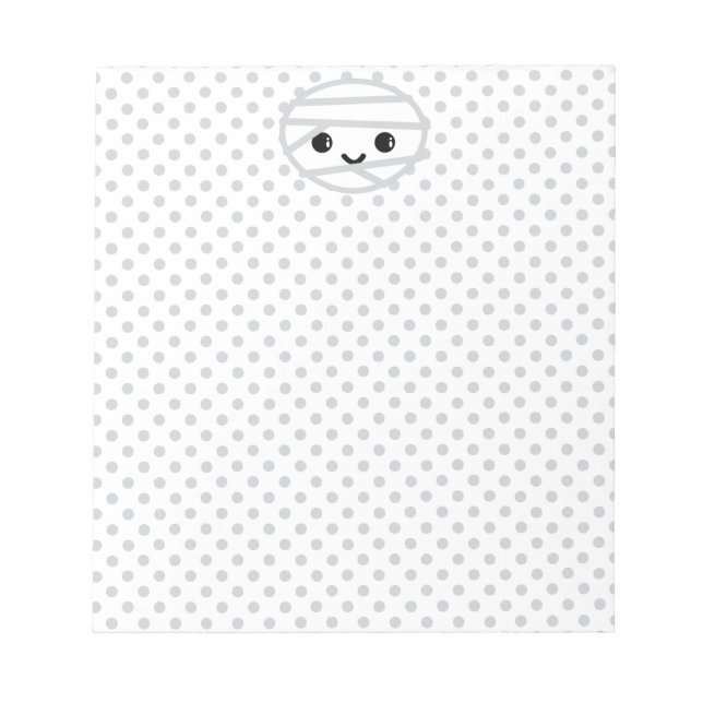 Bloc De Notas Kawaii Mummy Notepad (Frente)