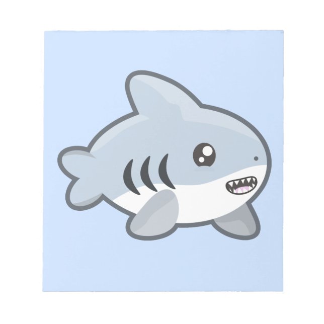 Bloc De Notas Kawaii Shark (Frente)
