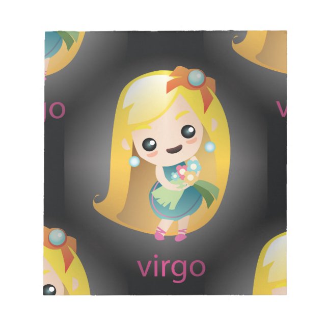 Bloc De Notas kawaii virgo (Frente)