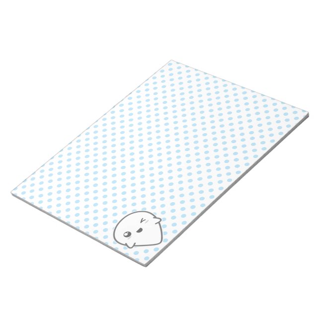 Bloc De Notas Kawaii Winking Ghost Notepad (Lado Derecho)