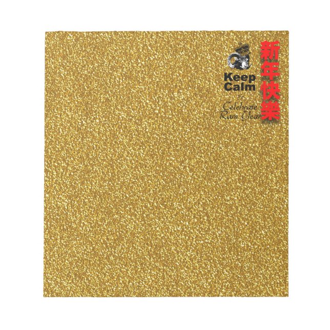 Bloc De Notas Keep Calm and Celebrate Ram year 2027 Np (Frente)