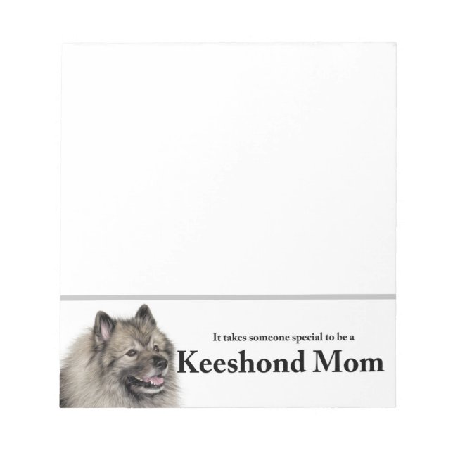 Bloc De Notas Keeshond Mom (Frente)