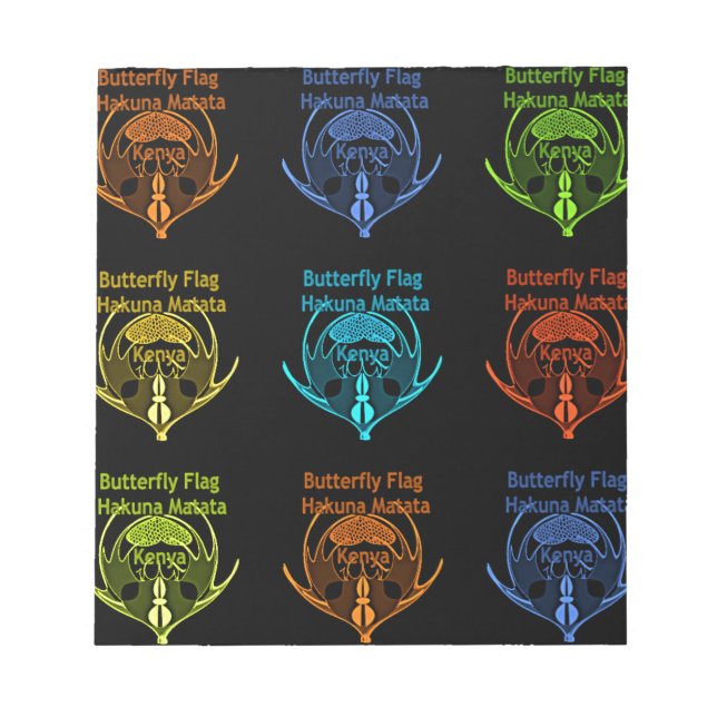 Bloc De Notas Kenia Hakuna Matata (Frente)