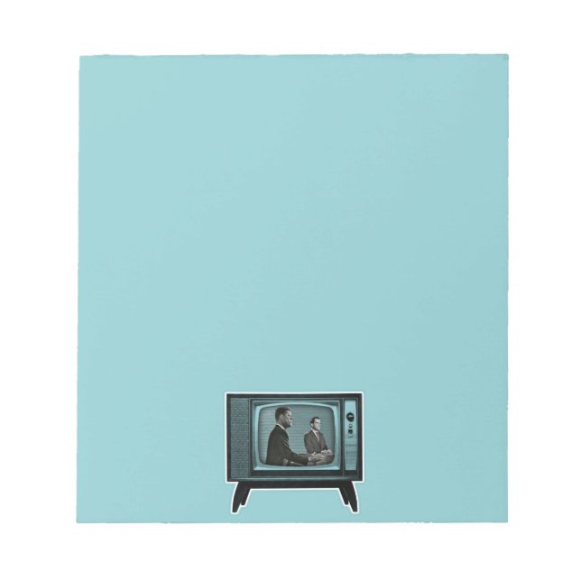 Bloc De Notas Kennedy Nixon Debate televisivo de 1960 (Frente)
