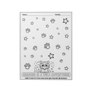 Bloc De Notas Kids Reading Log, Homeschool Reading Books