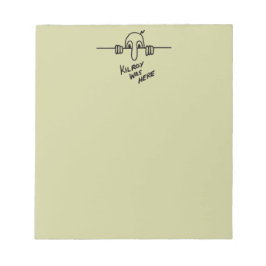 Bloc De Notas Kilroy estaba aquí