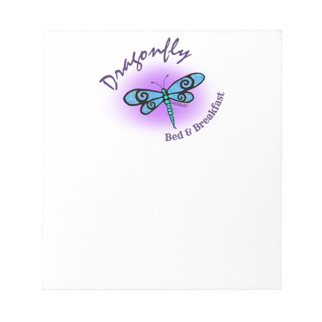 Bloc De Notas KiniArt Dragonfly Note Pad (Frente)