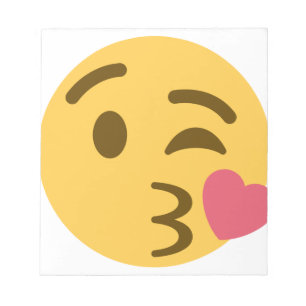 Bloc De Notas Kiss Emoji