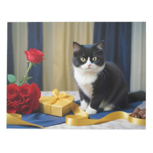 Bloc De Notas Kitten Love Tender Romantic Beautiful Gift