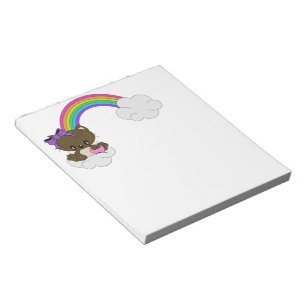 Bloc De Notas Kitty arcoiris