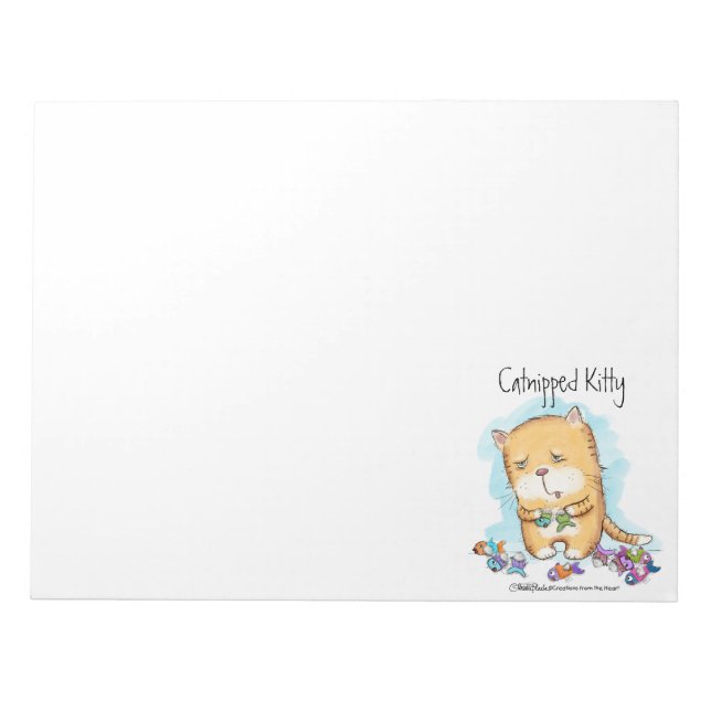 Bloc De Notas Kitty Catnipped (Frente)