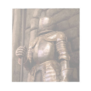 Bloc De Notas Knight en Armor