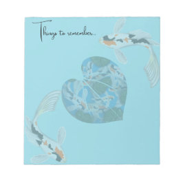 Bloc De Notas koi cosas que recordar