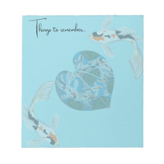 Bloc De Notas koi cosas que recordar