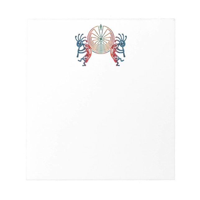 Bloc De Notas KOKOPELLI / MAN IN THE MAZE + tus ideas (Frente)