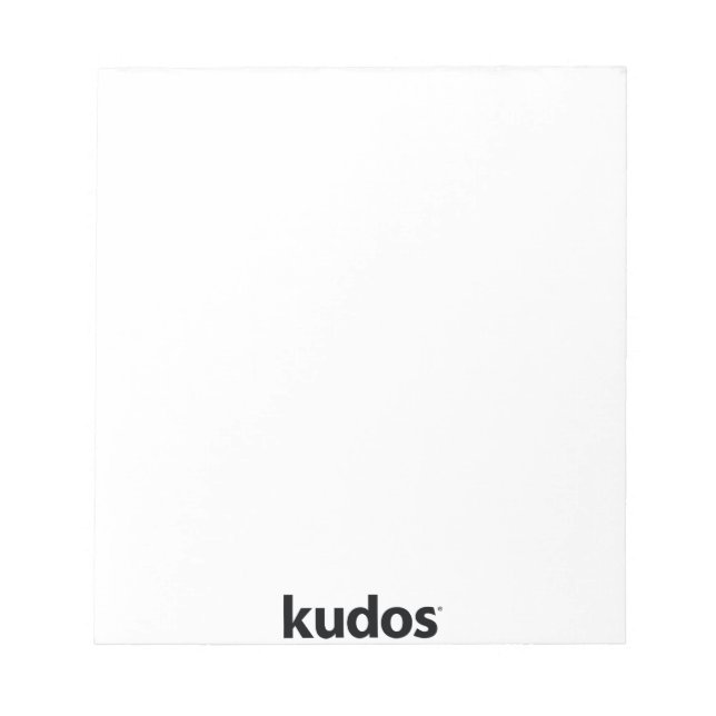 Bloc De Notas Kudos® (Frente)