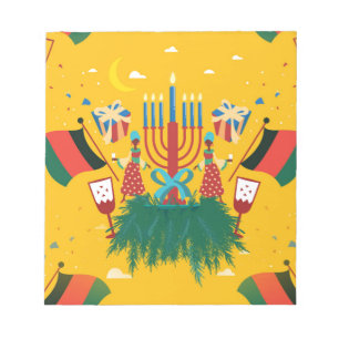 Bloc De Notas kwanzaa amarilla