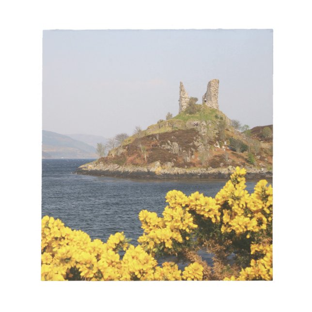 Bloc De Notas Kyleakin, Escocia. Las antiguas ruinas de 2 (Frente)