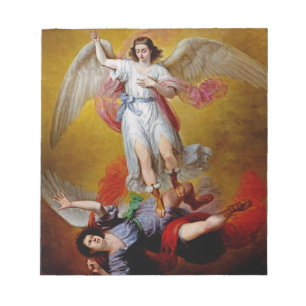 Bloc De Notas La caída de Lucifer por Antonio María Esquivel