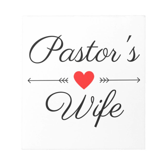 Bloc De Notas La esposa del pastor bl (Frente)