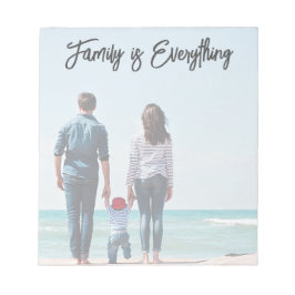 Bloc De Notas La Familia Es Todo Un Guión Moderno + Foto