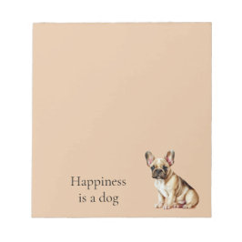 Bloc De Notas La felicidad es un perro