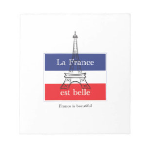 Bloc De Notas La France est Belle