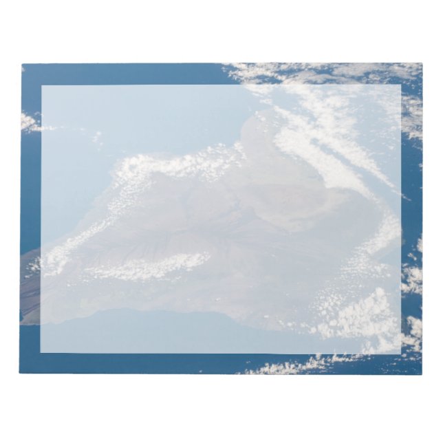 Bloc De Notas La Gran Isla De Hawaii Y Sus Montañas (Frente)