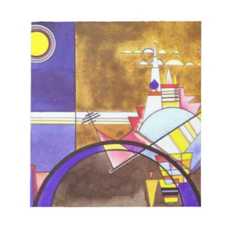 Bloc De Notas La gran puerta de Kiev Wassily Kandinsky