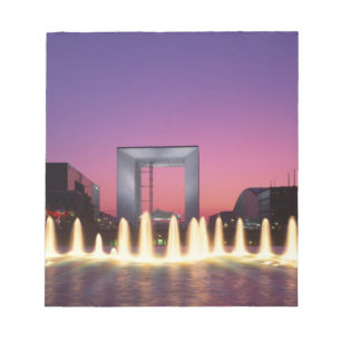 Bloc De Notas La Grande Arche, La Defensa, París, Francia