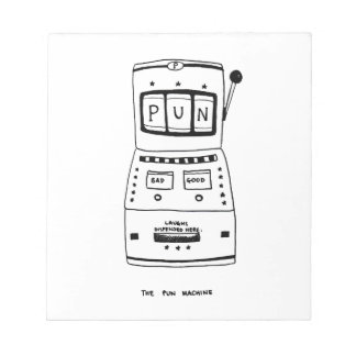 Bloc De Notas La Máquina Pun