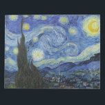Bloc De Notas La noche estrellada de Van Gogh<br><div class="desc">Por favor visite mi tienda para un diseño más interesante y más elección de color. => zazzle.com/iwheels*</div>