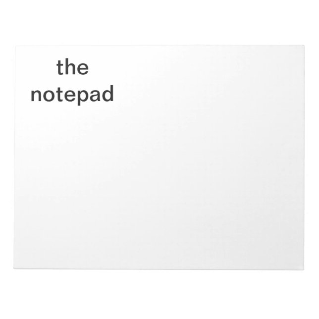 Bloc De Notas la nota (Frente)