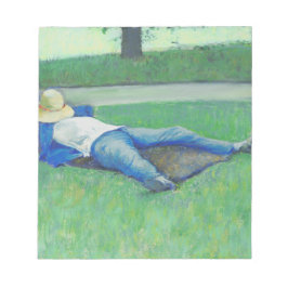 Bloc De Notas La Siesta (por Gustave Caillebotte)