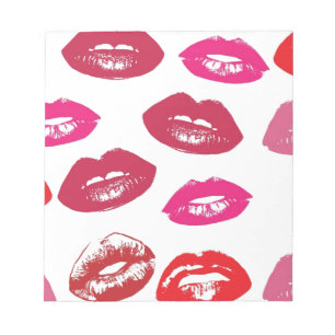Bloc De Notas Labios
