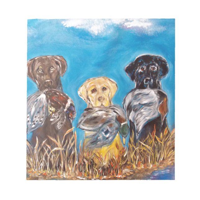 BLOC DE NOTAS LABRADOR RETRIEVERS (Frente)