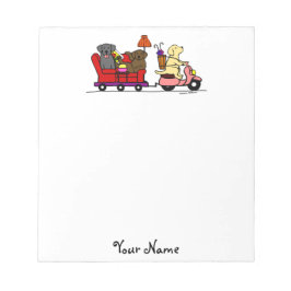 Bloc De Notas Labradores móviles