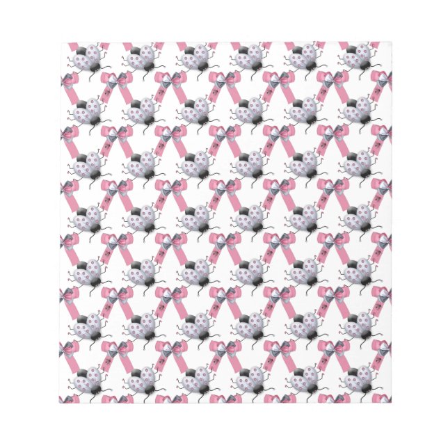 Bloc De Notas Lady Bugs y Bows (Frente)