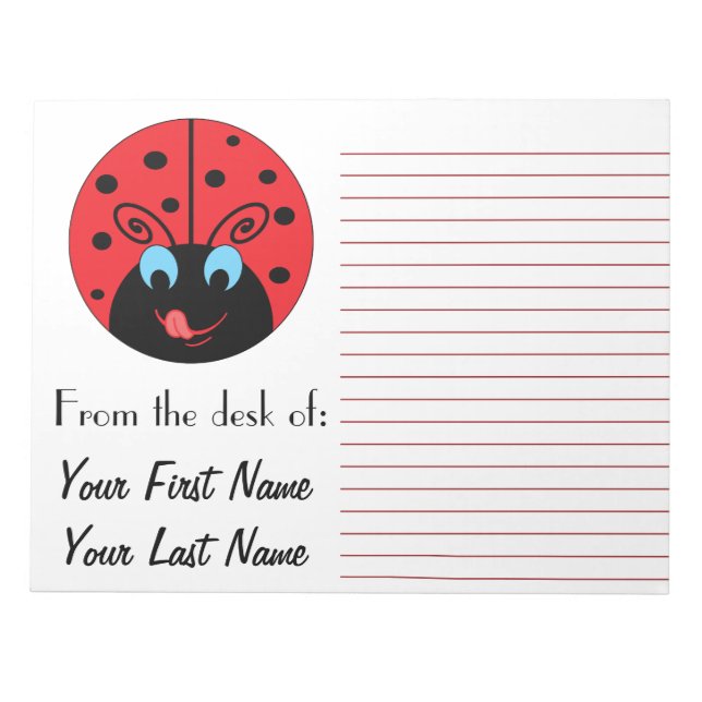 Bloc De Notas Ladybug (Frente)