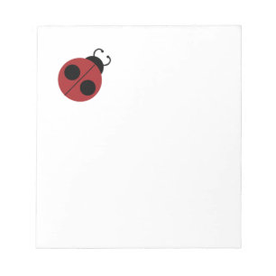 Bloc De Notas Ladybug 60s retro fresco amarillo