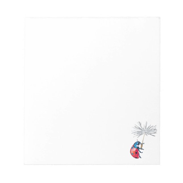Bloc De Notas Ladybug / ladybird (Frente)