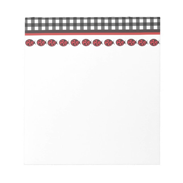 Bloc De Notas Ladybug Notepad (Frente)
