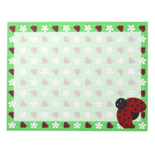 Bloc De Notas Ladybugs y Daisies