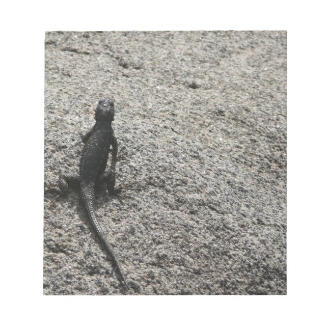 Bloc De Notas Lagarto Negro (Frente)