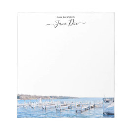 Bloc De Notas Lago Ginebra Wisconsin Notepad