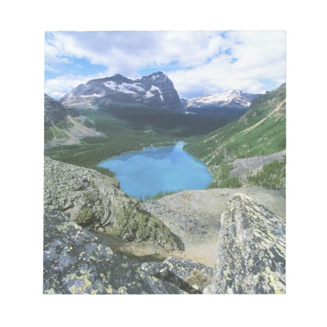 Bloc De Notas Lago O'Hara, Yoho NP, BC, Canadá (Frente)