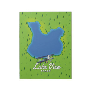 Bloc De Notas Lago Vico Italia