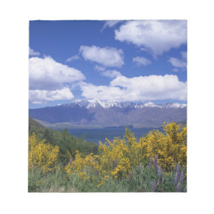 Bloc De Notas Lago Wakatipu y The Remarkables, Queenstown,