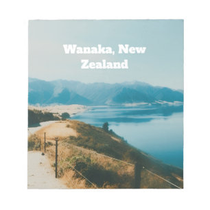 Bloc De Notas Lago Wanaka, Isla Sur, Nueva Zelanda
